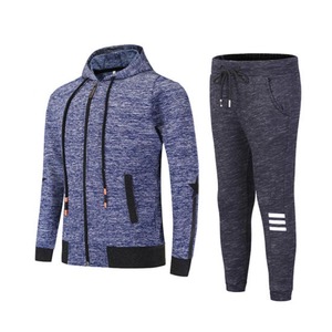 Custom Design Men's Training Fitness Sets Breathable Windproof Fleece Tracksuit for Winter Season Plus Size Eco-Friendly Quick - Product Image 4