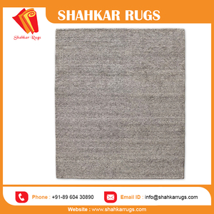 Tapis en laine noué à la main de style moderne Pile en peluche de haute qualité pour la décoration de la chambre à coucher Fabricant de vente en gros directe du Nouvel An - Product Image 3