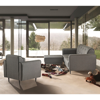 Muebles para el Hogar, Conjuntos de Sofás Cama para Sala de Estar, Personalizados, de Lujo, Diseño Moderno, con Fundas Extraíbles, Convertibles, Refrigerantes, Extensibles, con Función de Masaje