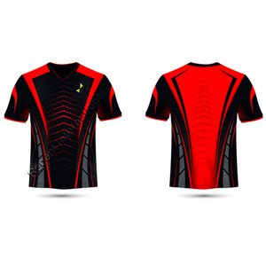 เสื้อเจอร์ซีย์ Esports ของผู้ชาย,เสื้อทีเชิ้ตเสื้อยืด Esports แบบกำหนดเองสำหรับโรงงาน - Product Image 2