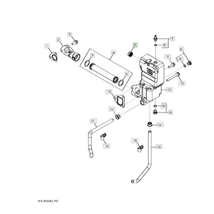 Pièce de rechange pour tracteur JD johdeere, numéro de pièce de joint RE57190 - Product Image 1