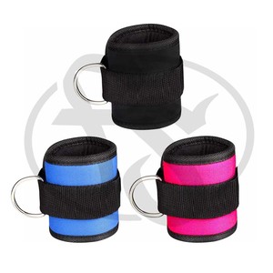 Remise en forme D Anneau Cheville Sangle pour Câble Machine Fessiers abs Poids Levage Cheville Rembourrée - Product Image 3