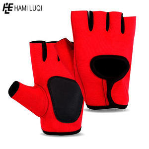 Gran oferta de entrenamiento sin dedos Fitness levantamiento de pesas mujeres gimnasio guantes Conjunto cuerpo personalizado Logo Color - Product Image 4