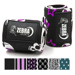 Muñequeras de goma elástica con etiqueta privada personalizada, guantes de entrenamiento de gimnasio, agarre de soporte, levantamiento de pesas, venta al por mayor, precios baratos, gran oferta - Product Image 1