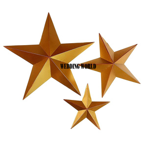 Étoile rustique en métal Étoile design artisanale de qualité supérieure Étoile murale en métal de taille personnalisée Vente en gros - Product Image 2