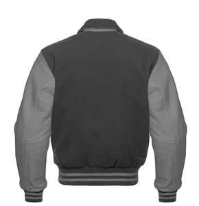 Veste de baseball universitaire pour hommes haut de gamme bombardier Versity d'hiver avec logo personnalisé réversible et options de taille plus - Product Image 2