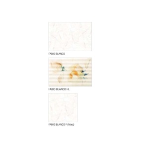 Azulejos de pared decorativos esmaltados rústicos de cerámica India estilo inyección de tinta 300x450mm - Product Image 5