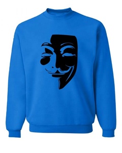 Venta al por mayor populares de Color cuello redondo sudadera hombres con impresión - Product Image 5