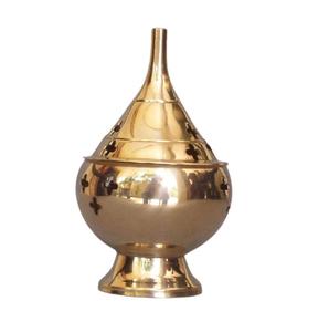 Brûleur d'encens en résine, en laiton, Agardan et support pour bâtonnets d'encens, aromathérapie, environnement pour la maison - Product Image 4