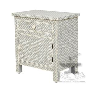 Muebles con incrustaciones de hueso de escamas de pescado gris de estilo industrial para el hogar, hospital, apartamento, cocina, aparador, Bar, comedor, uso en la sala de estar - Product Image 3