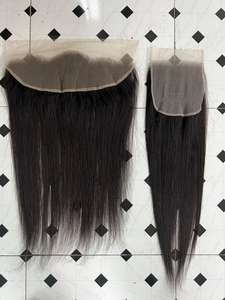 ปิดลูกไม้ด้านหน้าผมปิด4X4 5X5 6X6 13X4 13X6 HD ลูกไม้ปิดหน้าผาก100% มนุษย์ผม - Product Image 5