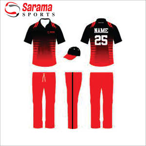 Kit de uniforme de cricket por sublimación personalizada, Camiseta y pantalón para combinar, uniforme de cricket personalizado - Product Image 1