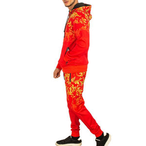 ชุดกีฬาสำหรับผู้ชาย,ชุดวอร์มแบบมีซิปสำหรับวิ่งออกกำลังกายพิมพ์โลโก้ได้ตามต้องการการระเหิดคุณภาพเยี่ยมสำหรับฤดูหนาวฤดูใบไม้ร่วง - Product Image 2