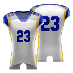 Camiseta de fútbol americano para hombre, ropa de entrenamiento con Collage personalizado, cómoda, para Clubs - Product Image 2