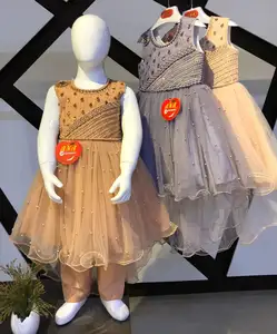 Neue Kollektion von Handarbeit Tale Kleid Mädchen Prinzessin Kleid Baby Mädchen Bluse Riemen Bluse mit Rock Kinder kleidung