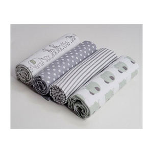 Indian Manufacture Supply Best Quality Breathable Baby Organic Bamboo <b>Swaddle</b> Wrap Custom <b>Muslin</b> <b>Swaddle</b> Blankets - Product Image 1