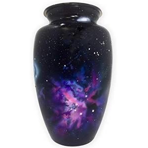 Urne en métal en aluminium aux couleurs de marbre antique Urne de crémation pour adultes de style américain/européen pour le stockage des cendres - Product Image 5