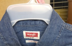 100% coton Denim vêtement teint à manches longues hommes chemise décontractée bouton couverture été Collection Anti-rides respirant - Product Image 3