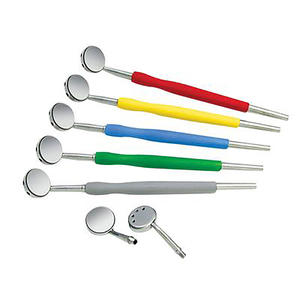 Espejo Dental Manual de Acero, Instrumento Quirúrgico de Succión Bucal - Product Image 1