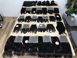 Trama de cabello humano virgen europeo de alta calidad, extensión de cabello Remy ruso de doble estiramiento, Cabello 100% Virgen sin procesar de un solo proveedor - Product Image 6