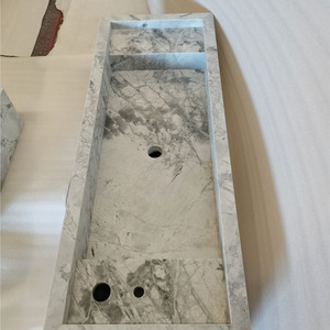 Lavador <span class=keywords><strong>de</strong></span> <span class=keywords><strong>ropa</strong></span> con piedra natural moderna, lavamanos <span class=keywords><strong>de</strong></span> lavandería <span class=keywords><strong>de</strong></span> mármol superblanco a buen precio - Product Image 6