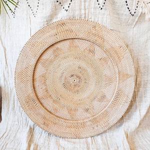 Plateau décoratif en bambou, 1 pièce, art mural, vente en gros - Product Image 3