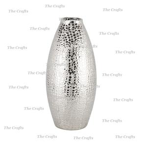 แจกันทรงโต๊ะทำจากอลูมิเนียมสีเงินสำหรับตกแต่งในงานแต่งงานดีไซน์ที่ได้เปรียบ - Product Image 6