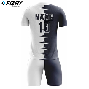 Fizay ชุดกีฬาฟุตบอลสำหรับผู้ชายคุณภาพดีที่สุดเสื้อเจอร์ซีย์ทีมฟุตบอลผลิตจากประเทศปากีสถาน - Product Image 2