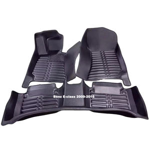 Tapetes de Piso de Cuero 5D con Diamantes de Lujo para Mercedes W212 Sedán 2010-2016, Antideslizantes y Aislantes de Sonido - Product Image 3