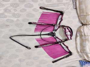 Y & Z Juego de Riendas de cuello de pecho de cuero de alta calidad y calidad superior Sillines occidentales Precio al por mayor Uso ecuestre de caballos - Product Image 6