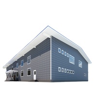 Construcción de una estructura de acero Industrial, prefabricada, almacén