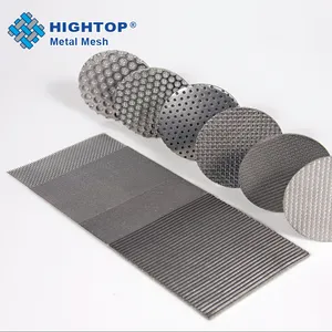 Microporous Ss304 Ss316 Stainless Steel Sintered Wire Mesh Filter Plates