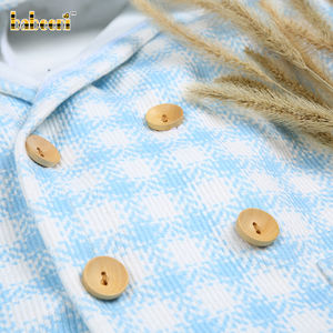 Babeeni - Cárdigan Elegante y Casual para Bebé con Bordado de Conejo, 100% Lana, Invierno, Fabricante Mayorista ODM/OEM, ST117, Unisex - Product Image 5