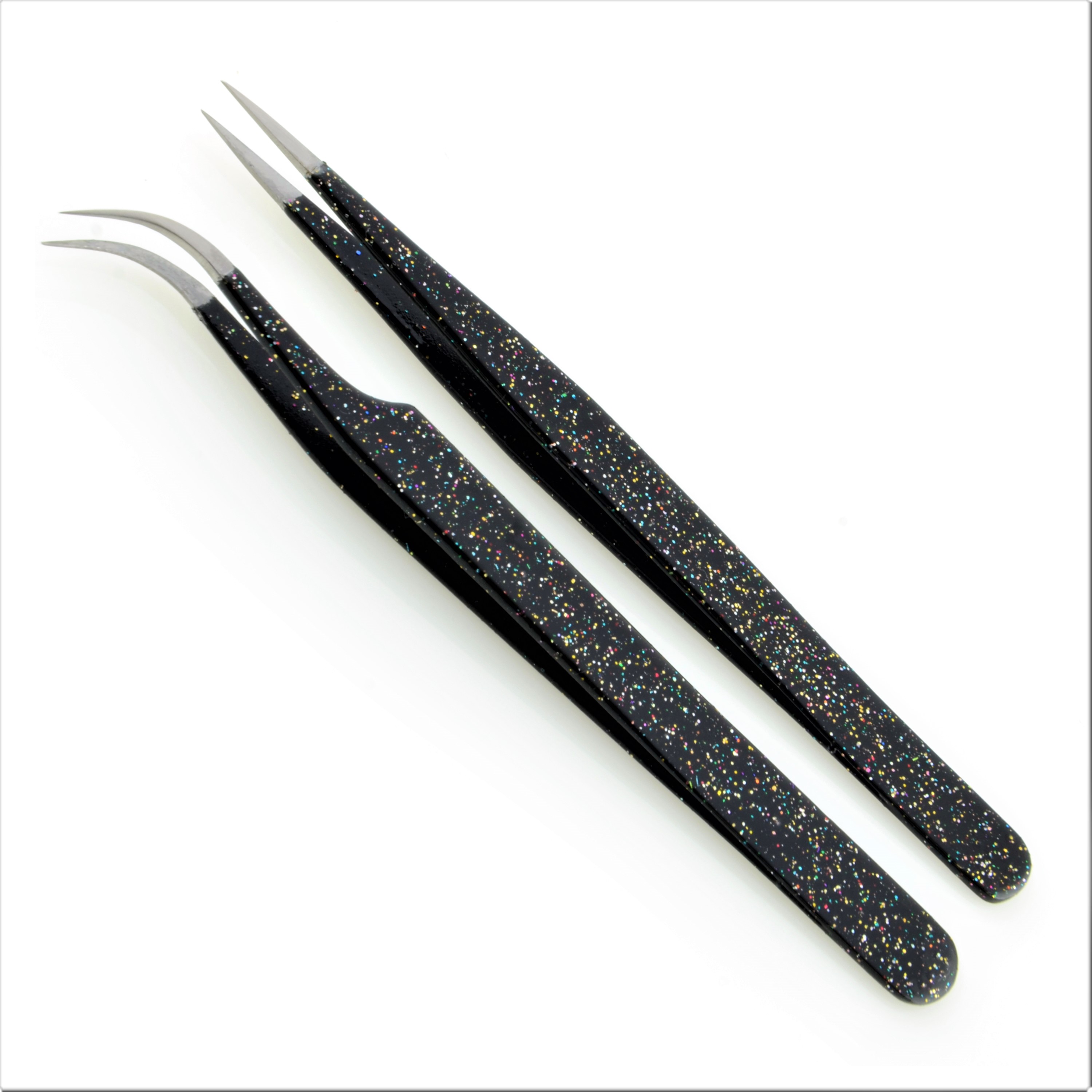 Black Multi Glittering