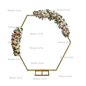 Fondo de Hierro de Doble Aro, Último Diseño, Tamaño Personalizado, para Decoración de Ceremonias de Boda - Product Image 6