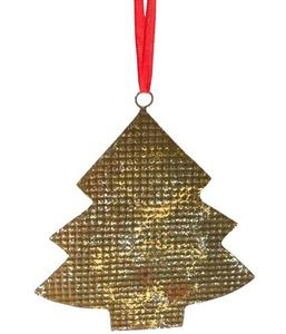 โลหะสีน้ำตาลต้นคริสต์มาสตกแต่งคริสต์มาสแขวนเครื่องประดับที่มีคุณภาพสูงโลหะคริสต์มาสขนาดที่กำหนดเอง - Product Image 1