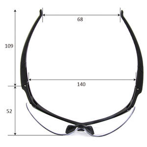 Lunettes de sécurité nemmariage avec conception enveloppante, verres transparents, Discount sun max - Product Image 4