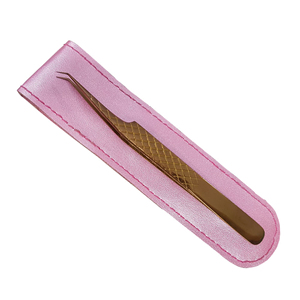 Pinzas de pestañas de acero inoxidable reutilizables de la mejor calidad Instrumentos de belleza de alta calidad con punta puntiaguda - Product Image 1