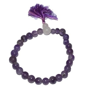 Pulsera de meditación de amatista, pulseras de piedras preciosas al por mayor - Product Image 1