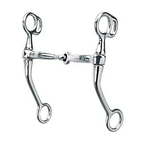 Barril de acero inoxidable duradero Racing Western Horse Bits - Product Image 1