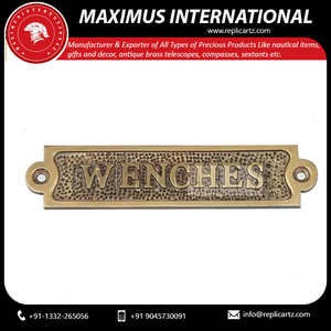 Trang trí tên tấm kim loại tường mảng bám kim loại tường nghệ thuật trang trí nội thất phụ kiện Brass mảng bám - Product Image 3