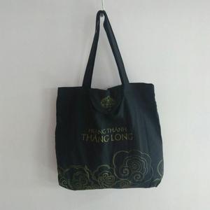 High Quality Eco-Friendly Woven Cotton Tote <b>Bags</b> Silk Screen Printed Customized Logo <b>Medium</b> <b>Size</b> Reusable Mesh Shopping <b>Bags</b> - Product Image 3