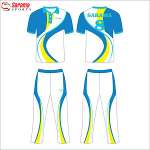 Uniforme de manga corta de poliéster 100%, uniforme de grillo personalizado con logotipo de marca - Product Image 2