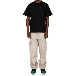 กางเกงคาร์โก้ Acro 100%,กางเกงน้ำหนักเบาผ้าเจาะคอตตอนสำหรับผู้ชายกางเกงมีหลายกระเป๋า - Product Image 5