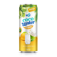 OEM Eau de coco du Vietnam Meilleur prix 330ml Peut eau de coco naturelle fraîche de la société vietnamienne