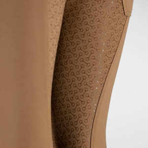 Leggings d'équitation moulants personnalisés d'usine OEM avec siège entièrement en silicone Culottes d'équitation confortables pour femmes - Product Image 3