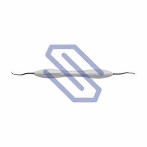 Instruments de placement de composite dentaire en acier inoxydable Samroz GRACEY 1/2 SD pour incisives et premolaires, certifiés CE - Product Image 2