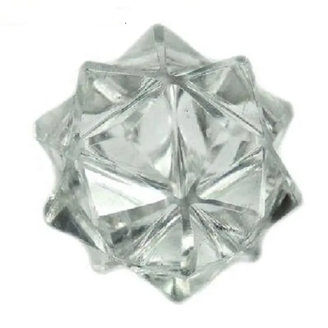 merkaba Natural clear crystal merkaba Glass Crystal 20 Point reiki healing crystal gemstone Wholesaler