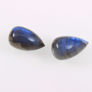 ลาบราดอไรต์ธรรมชาติแบบหลวม,พลอย Briolette ปรับเทียบขนาด18X11มม. สำหรับทำเครื่องประดับ - Product Image 2