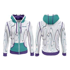 Venta al por mayor logotipo personalizado diseño Oem sublimación sudaderas con capucha al por mayor de gran tamaño hombre Sudadera con capucha cremallera - Product Image 3